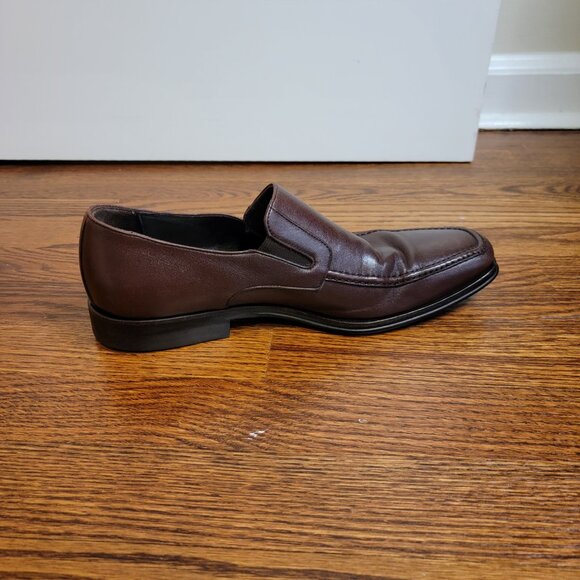 Bruno Magli Raging Slip On Loafers, Brown Leather, Made in Italy, M02049, 8.5 M - Picture 12 of 16